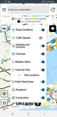 Ontario 511 android App screenshot 0